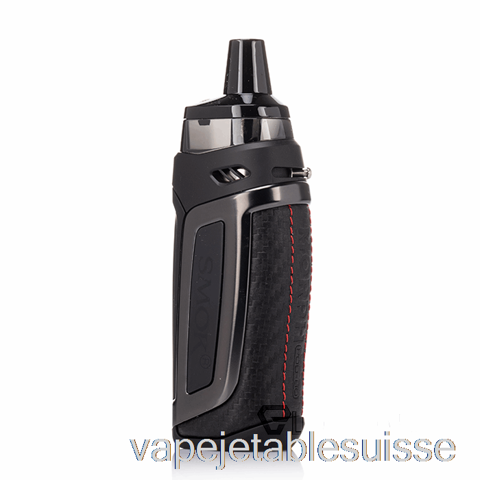 Vape Suisse Smok Morph Pod-80 Kit Fibre De Carbone Noir